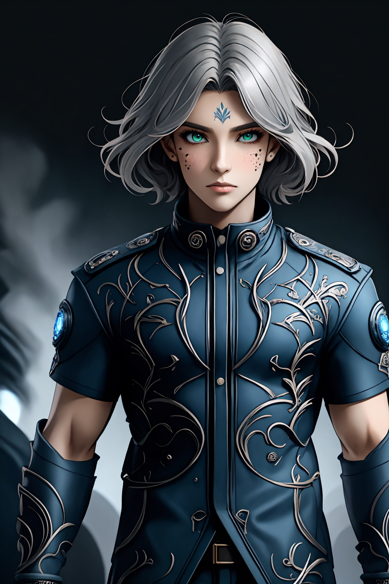 00131-[number]-1907889139-hyper detailed masterpiece,ghibli, lineart, color splash, dynamic, awesome quality, female space marine,  youth, wholesome, maor.png